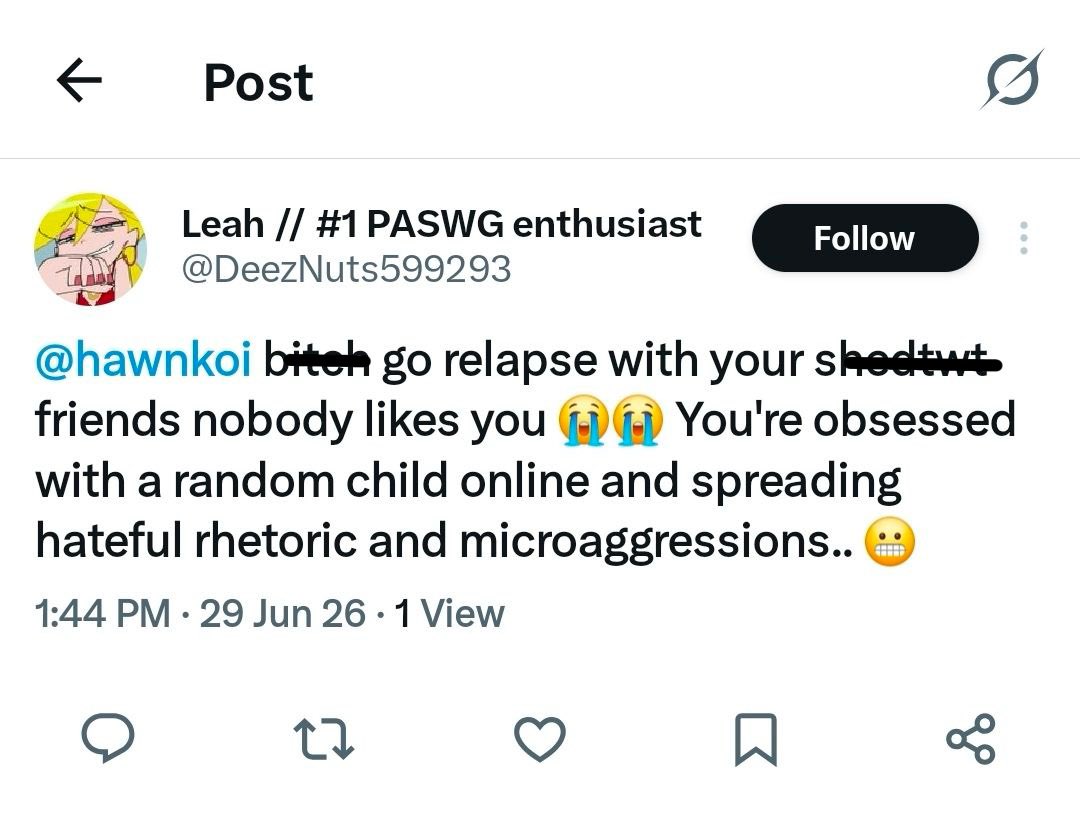 ach00sh1's tweet photo. @22chishiyo @starznyxx @94y817ch @konnichilingus @NotAScorpi0n More ss! This is wacko’s alt both on TikTok and Twitter where she pretends to be a black man, telling a woman that she can call her the r slur, telling an actual minority to relapse and SH, and targeting Asians. @konnichilingus no one fucking likes you, bum. @DeezNuts599293 https://t.co/DUkXhKTHaA