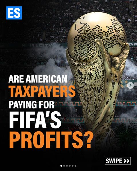 SubsidyStadium's tweet photo. New Post: FIFA made $15B from this World Cup. Actual businesses near the matches? Not so much… https://t.co/nzIKizuPU1 https://t.co/IIuWX1HsbF