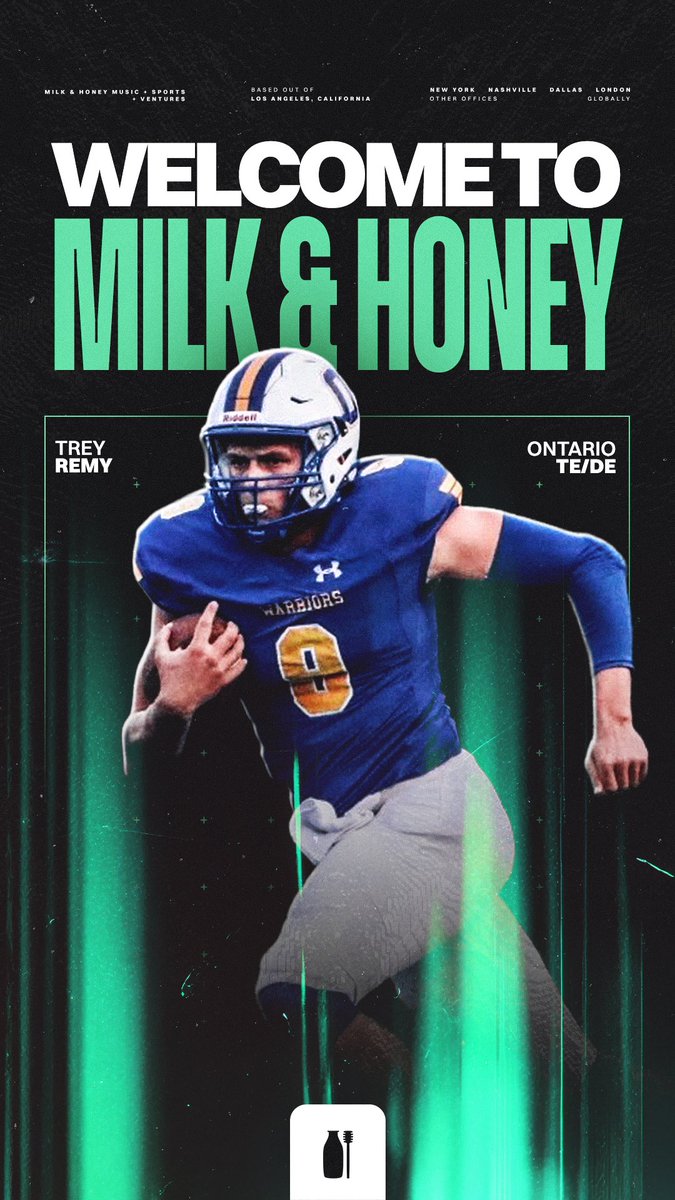 AgentMattR's tweet photo. 🥛 🍯 6’5 ATH! @TreyRemy https://t.co/vhxf2NyRRd