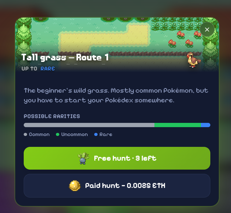 PokeQuestRH's tweet photo. New players have now 3 FREE Hunts every 30 minutes.

Go catch 'em all! ⚡️ solana:Et3nNiuGyhQxwVW3W8pLTvsMXcSKiyogHrNjdr4wpoke https://t.co/473KFSUhTX