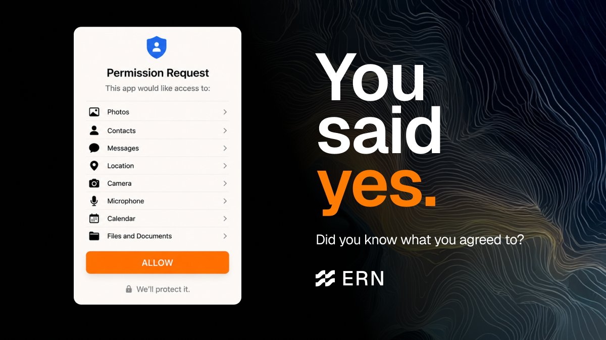 ERNData's tweet photo. Behind ERN is an intelligence layer designed to organize consented device data into useful context.

 The goal is not more noise. 

The goal is better, permission-based intelligence.

Join to our early access: https://t.co/yF6l0dVmEm https://t.co/GQ9wLh1gym