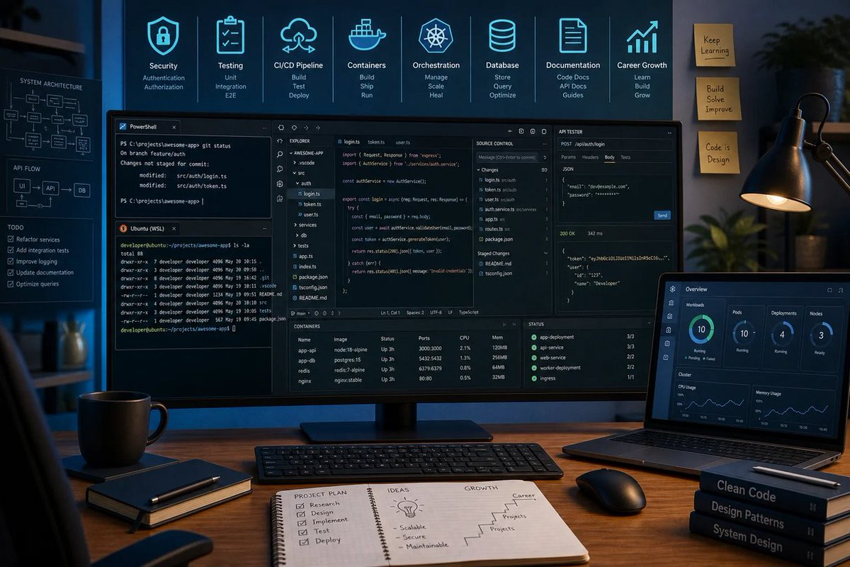 windowsforum's tweet photo. 🧠 220 developer posts won’t magically make you senior—but they do reveal the job’s real skill tree: code, cloud, security, Git, teamwork, and endless “quick” learning plans.
https://t.co/3QxVYkJJYs
#Wsl #WindowsDevelopment #DeveloperProductivity #Devsecops https://t.co/buHxzqyGwD