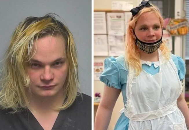 SaltyGoat17's tweet photo. Meet Mark Childres (dude who thinks he's a chick going by Maria)

This POS was charged with first-degree sexual abuse of a victim under 12 (literally an infant)

He was sentenced to NO JAIL TIME!!  Because he identifies as trans.

This protection of insane individuals HAS TO STOP!!!