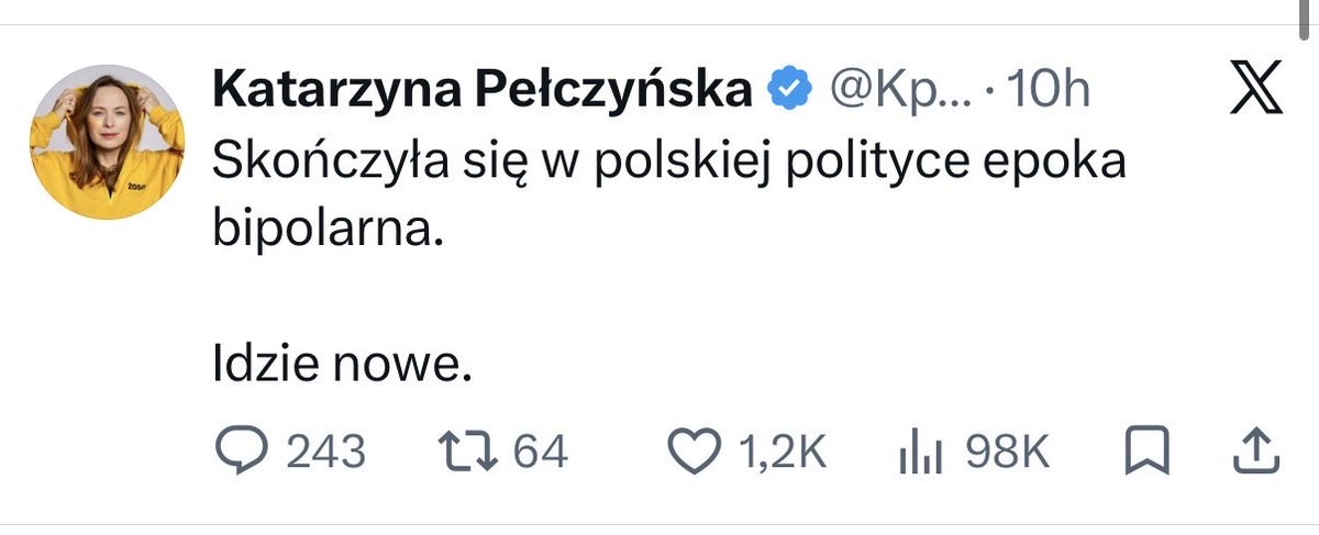 JanuszPolsky's tweet photo. Panie Premierze @donaldtusk, patrząc na podniecenie pani @Kpelczynska można w ciemno obstawić, że jest już spakowana żeby wskoczyć na pokład CHUJa (nowa partia @MorawieckiM) … 
Proszę jej pomóc i wyp%%% zapobiegawczo zanim wbije Panu sztylet w plecy … to zła kobieta jest ‼️ https://t.co/mBZVAQvW96