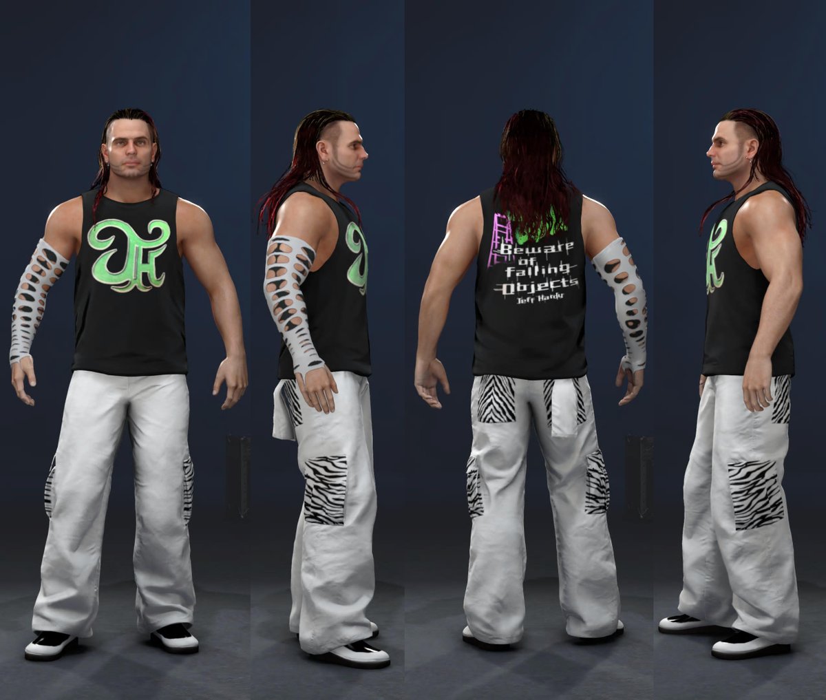 GameVolt1's tweet photo. Download @JEFFHARDYBRAND's RAW 04.07.2003 attire now available on #WWE2K26 for PS5, Xbox Series X|S and Switch 2.

Search "Gamevolt" to find on Community Creations.

Account: Gamevolt https://t.co/BqltekxvsZ