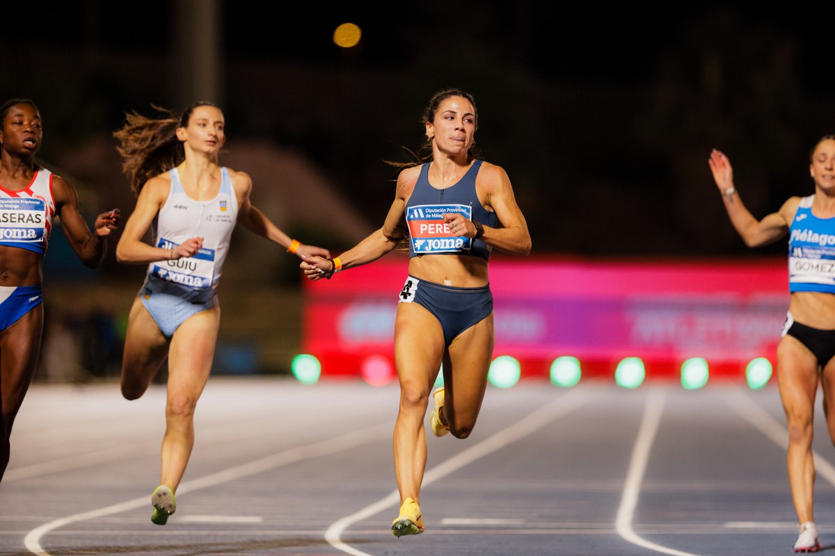 atletismoRFEA's tweet photo. Profeta en su querida tierra andaluza

100 m 🚺 #CEatletismo #Málaga2026

1ª   @Misabel_perez⏱️11.28

👉 La velocista sevillana, cinco años después vuelve a lo más alto
👉 Suma su 3er título 

📺@teledeporte
📺 https://t.co/XeseoJtbU8 multipantalla (concursos)
📊 https://t.co/Y3ajXEh9F4
📸 https://t.co/JxsAZY1UwP