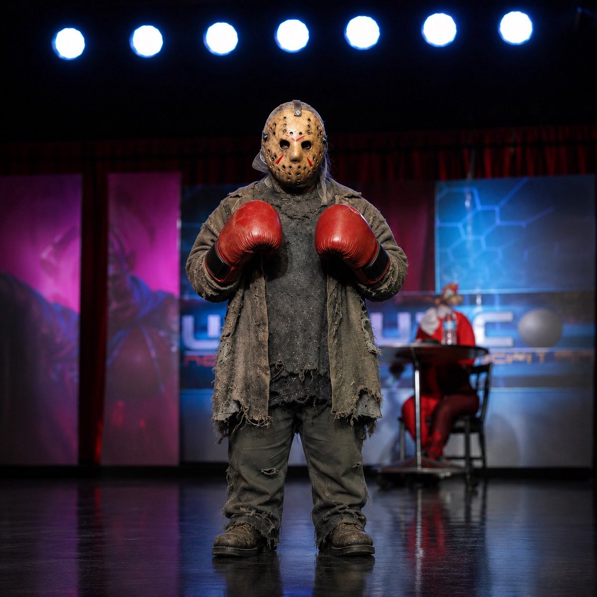Tanizen's tweet photo. Roro entrando en la Velada https://t.co/l6OBuerGgg