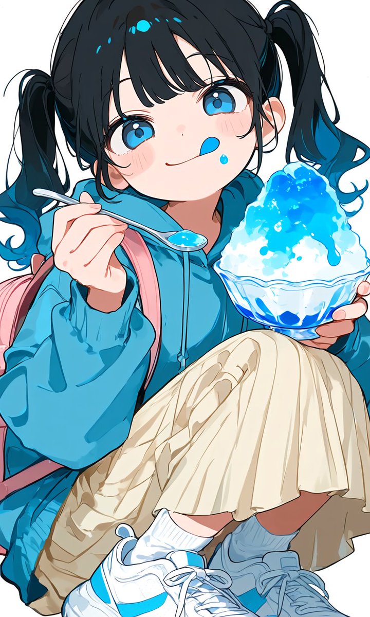 oitomalily's tweet photo. おはりりっすー！
本日はかき氷の日！
キミもひとくちいかが？

#おはようVTuber
#AIイラスト https://t.co/te5WF9w5BU