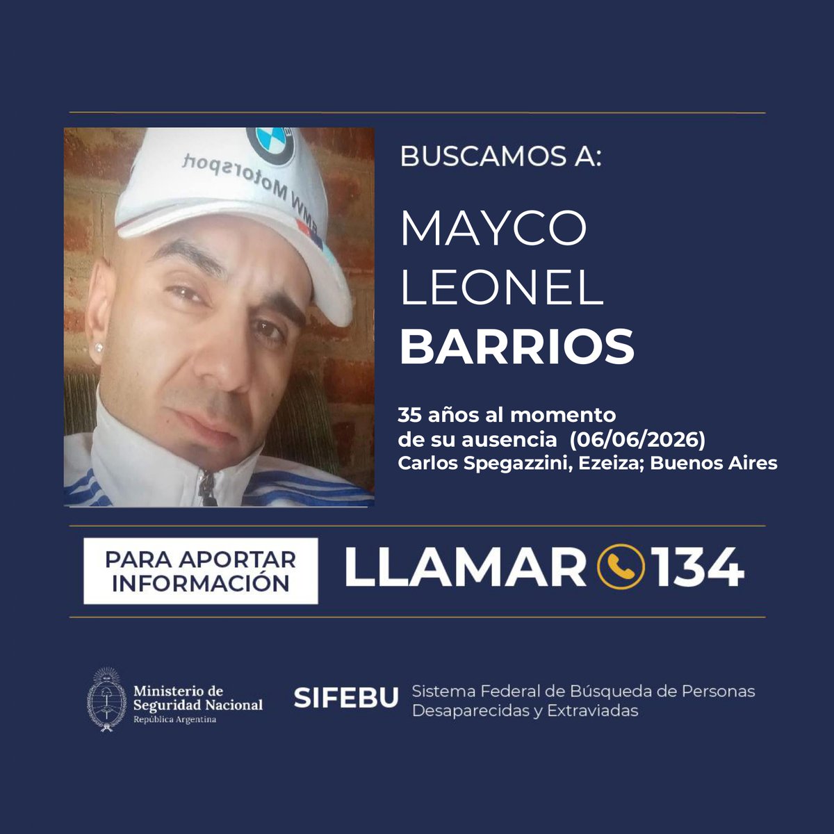 PFAOficial's tweet photo. 👇Con un CLICK podés hacer mucho, sólo tenés que compartir esta imagen.  ℹ️Si tenés información, comunicate de manera anónima al 134 o escribí a denuncias@minseg.gob.ar. #AyudanosAEncontrarlos🇦🇷 https://t.co/UqFZfSSVQ5