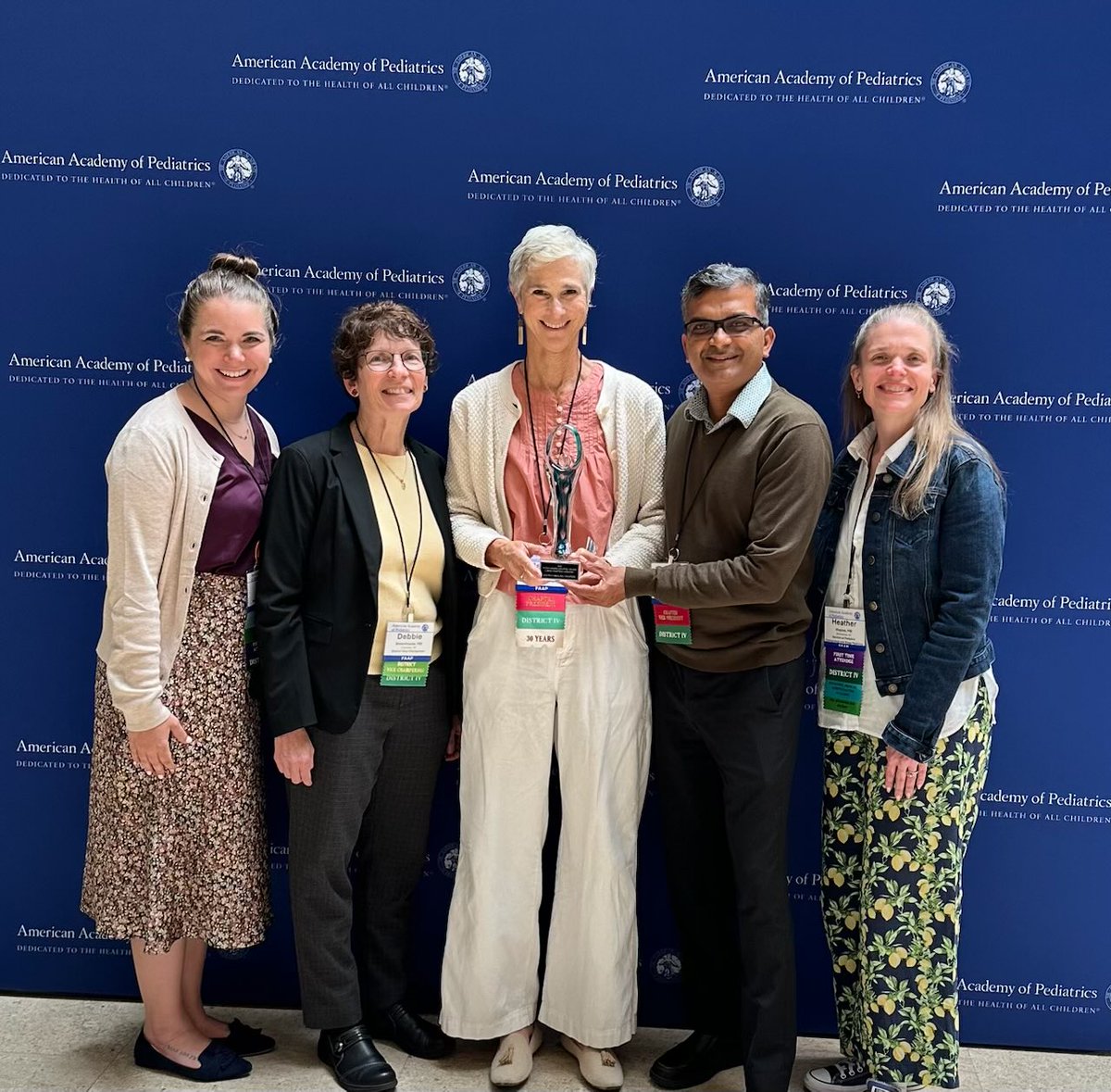 SC_AAP's tweet photo. Guess which chapter just won @ameracadpeds large chapter of the year 🏆🥳 https://t.co/8vBpcnjg3m