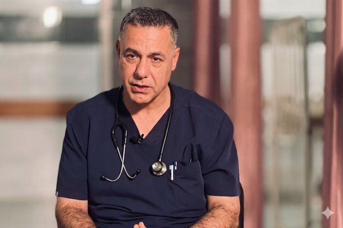 PalestineCultu1's tweet photo. Don't forget Dr. Hussam Abu Safiya !! https://t.co/GMWsCqNhOb