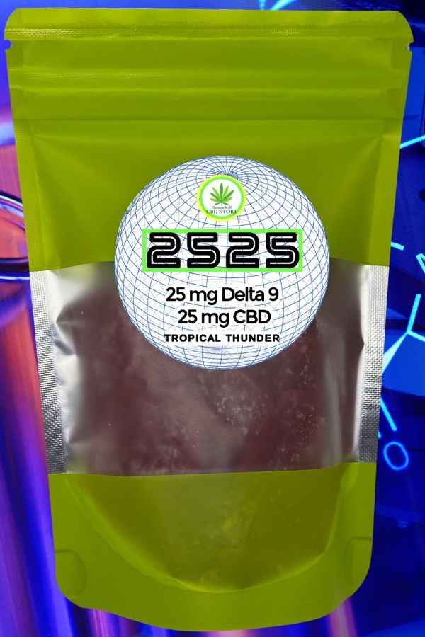 PhenomWellCBD's tweet photo. 2525 Gummies (30-ct): 25mg Delta-9 THC + 25mg CBD each — 50mg total, so most folks halve or quarter them. Live resin, in Maui Wowie (sativa) and Slurricane (indica). Start low, go slow. In store at 704-B Jake Alexander Blvd. W., Salisbury, and https://t.co/VT2hgHQl1m https://t.co/PFUAT6W1S9