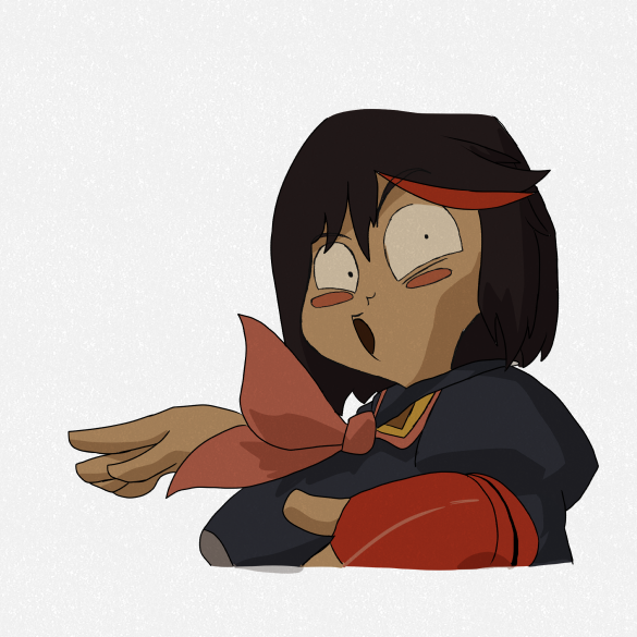 Ma0szeone's tweet photo. ryuko matoi #killlakill https://t.co/lk1yxzsaFO