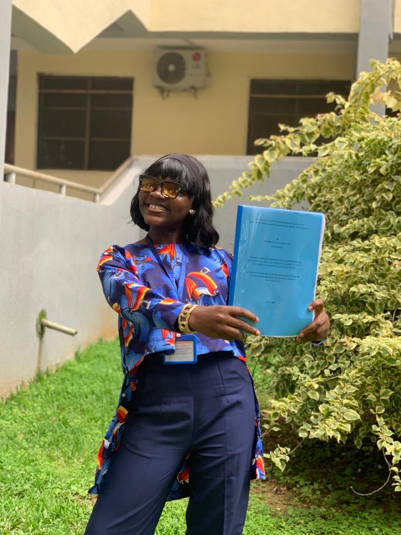 danielabigail23's tweet photo. Project Defence Done to the glory of God!
This is indeed the Hand of the Lord. 
Cheers to a beautiful beginning and lovely experiences!
|https://t.co/TwY1JNsWxZ. Microbiology|
You can call me a graduate now...🤗🥰

#glorytoGod
#freshgraduate
#oouagoiwoye https://t.co/q5fds73HSh