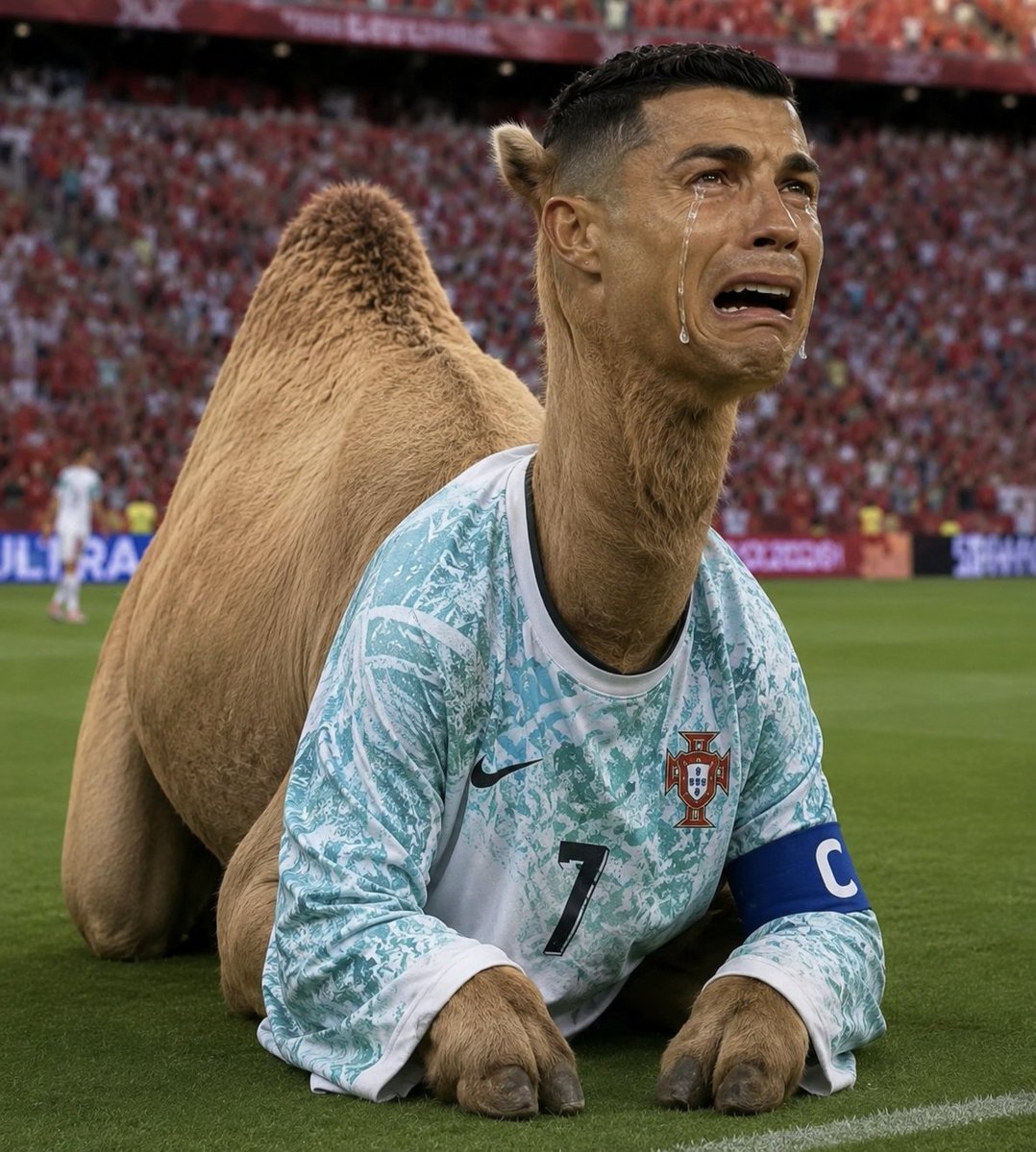ralner_t's tweet photo. Crying monster 
Mr failure 🐪 https://t.co/i4oNOSjy9J