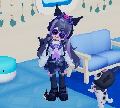nyansnya's tweet photo. #ハートピア のサンリオコラボガチャのクロミコスは揃ったけどセットアップは飽きちゃった(,,• •,,)
なので猫足の次はミニートンボと夏仕様トンボになってみたにょ🎀ﾌﾌ
ミュウ🐱がプレゼンしてくれた写真が可愛くてお気に入りෆ
#ハートピアフレンド募集中 
#Heartopia https://t.co/0lKykswa2F