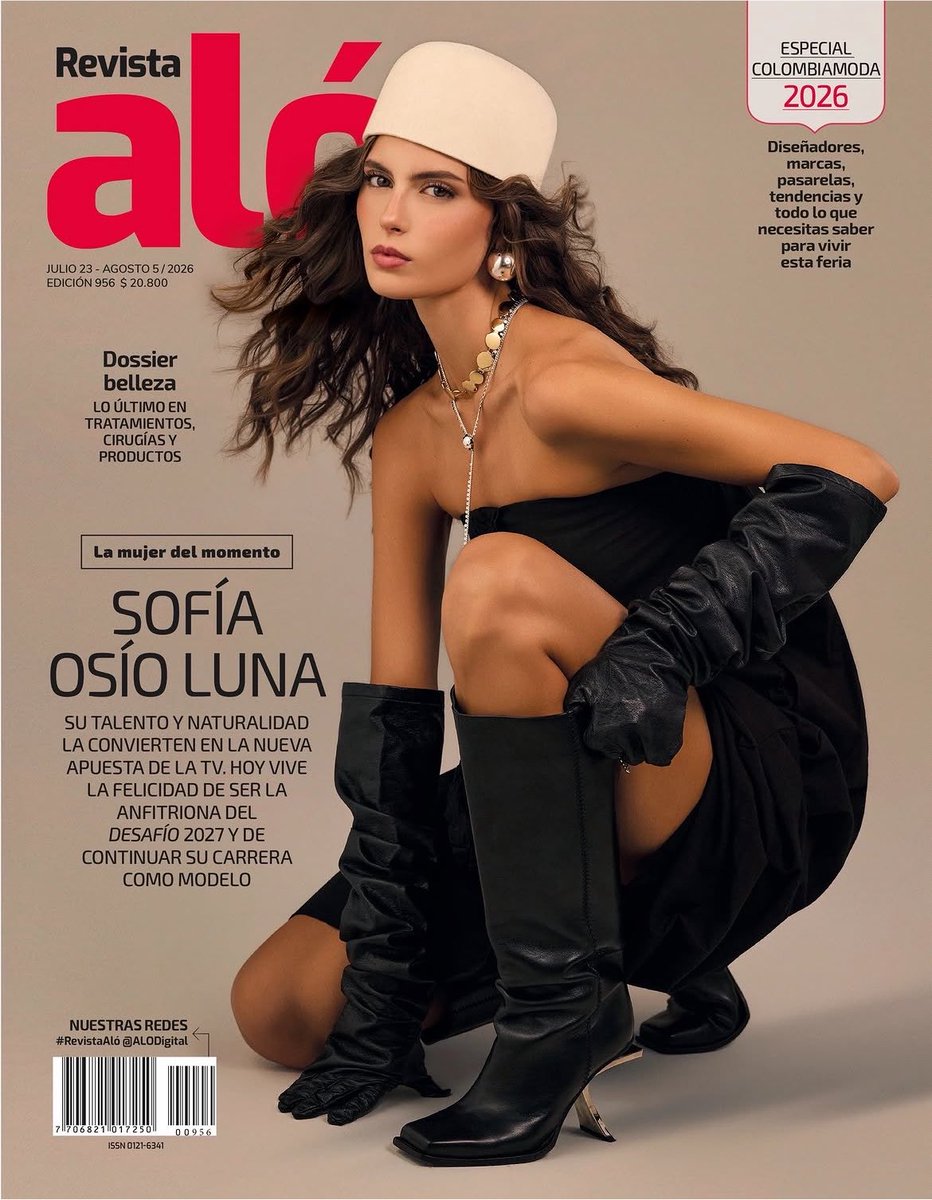 miss_coronas's tweet photo. Sofía Osío Luna en la nueva portada de la revista @ALOdigital ☀️👑👠 https://t.co/SNUGkcjnGQ