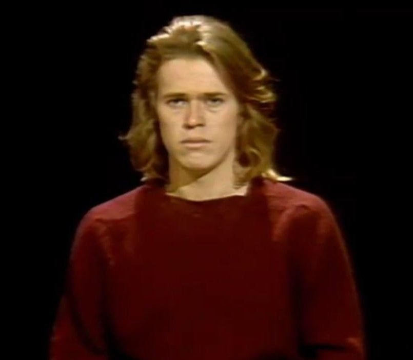 CINEMA505's tweet photo. Willem Dafoe, 1975. https://t.co/8Ty5O2n26U