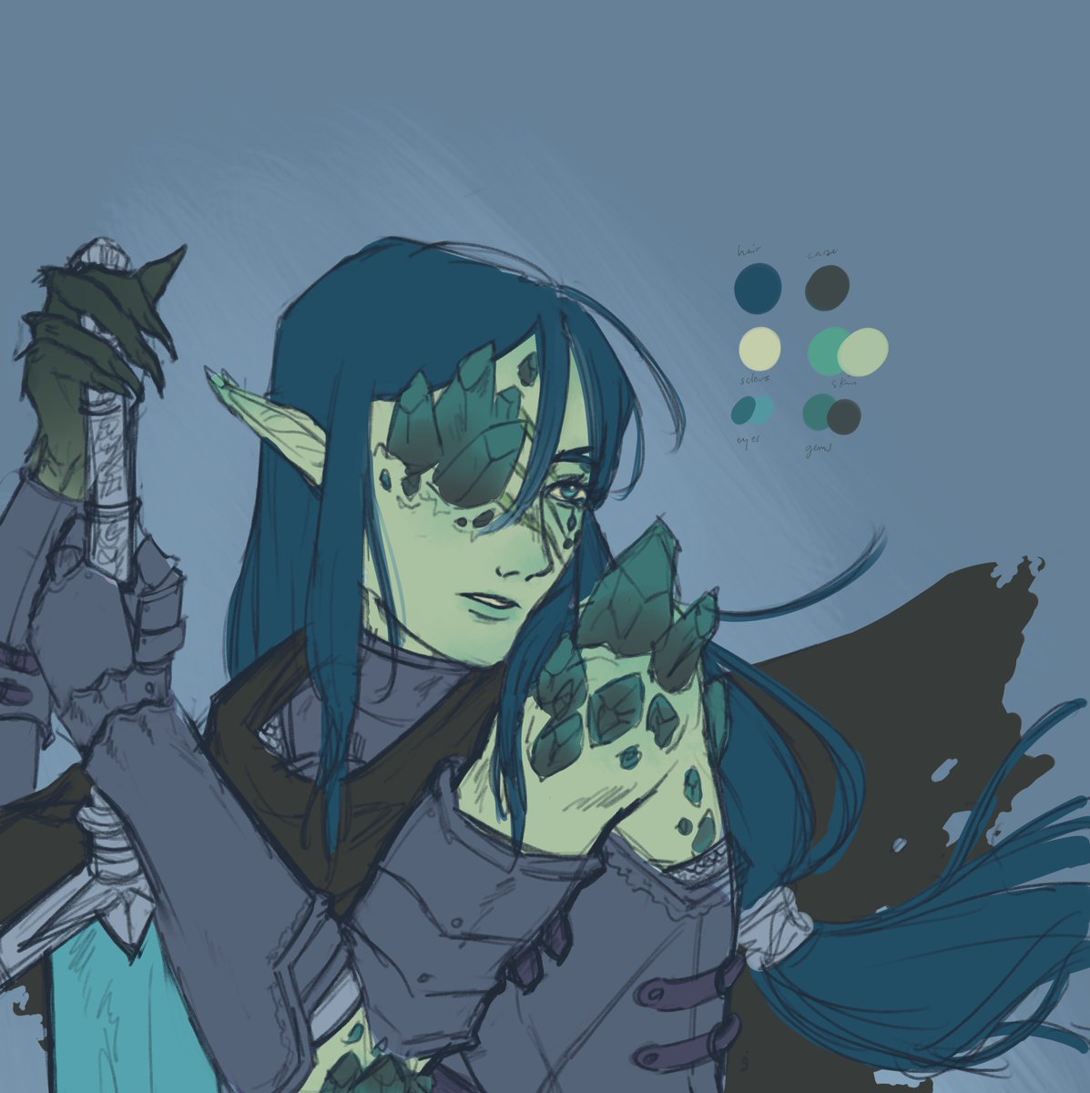 aetrialax's tweet photo. these missions sure have been putting her thru a lot of body modifications unwillingly lmao 

ily phaen #dnd https://t.co/sCIHk9jp8I