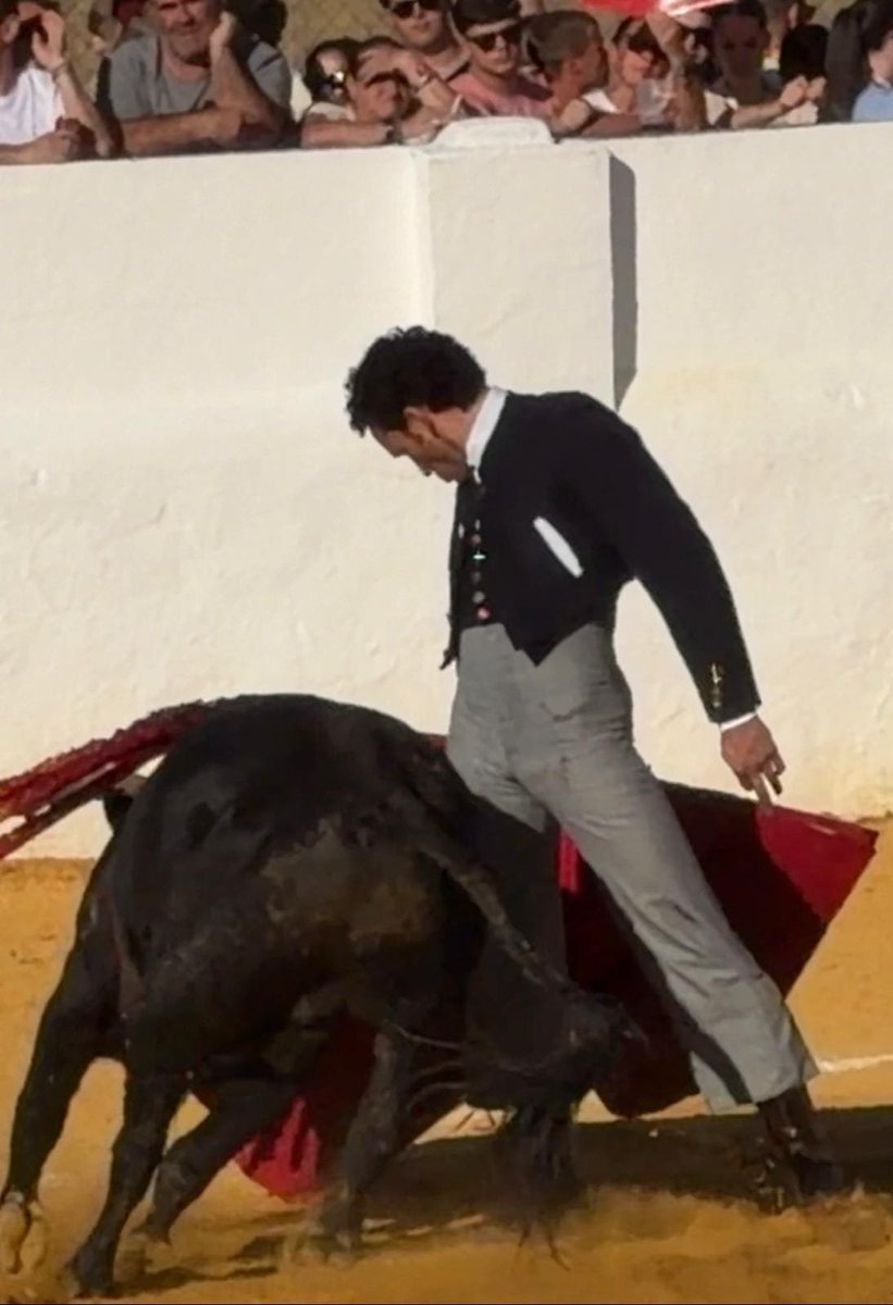 tauroluzsl's tweet photo. NOTA DE PRENSA. OLIVA SOTO. Viernes, 24 julio
✍️ ‹‹Oliva Soto borda el toreo y corta Dos Orejas, en Santa Ana la Real, Huelva››
Festival benéfico por la Feria de Santa Ana (Huelva), con un gran ejemplar de la ganadería "El Parralejo".
#olivasoto #santaanalareal #huelva https://t.co/7yN7fb3EfT