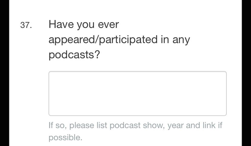 ERAOFMONE's tweet photo. …. i’m crine why these one of the application questions 😭😭😭 https://t.co/o6FcxywN6h