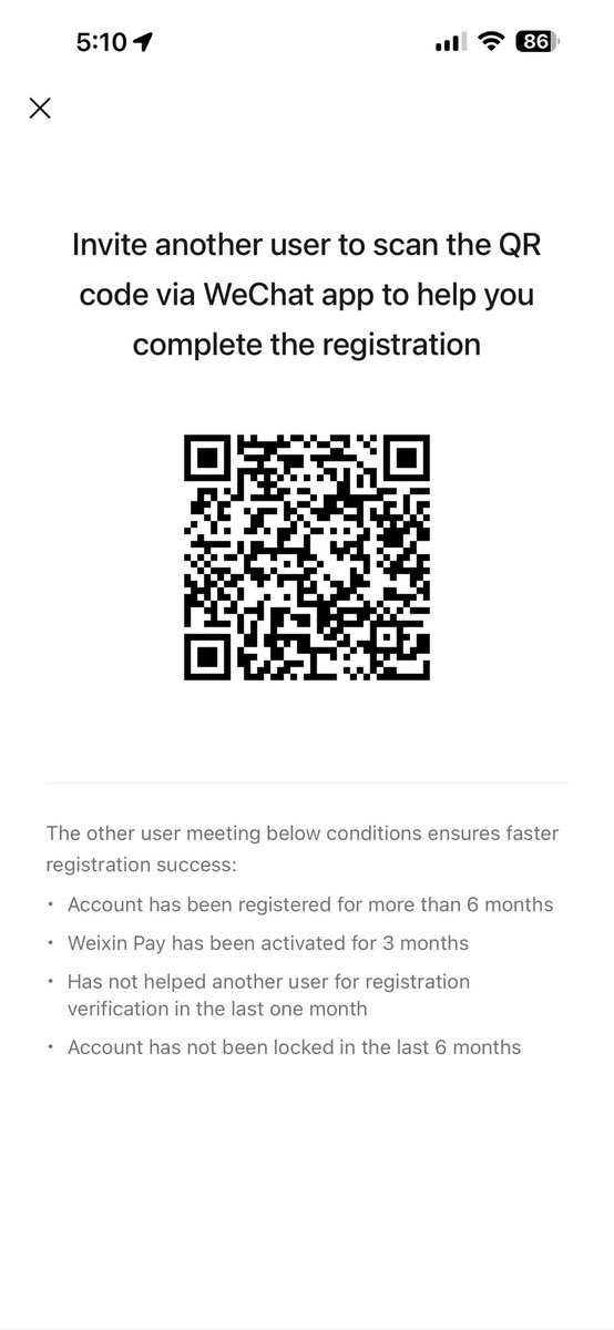 Jerryempire01's tweet photo. If you met this requirement and can help me verify my WeChat account dm. Please 🙏 https://t.co/BiTnlhYdii