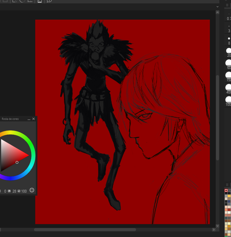 luonedraw's tweet photo. I wish my sketches stayed this clean... https://t.co/tUV7DgbqPB