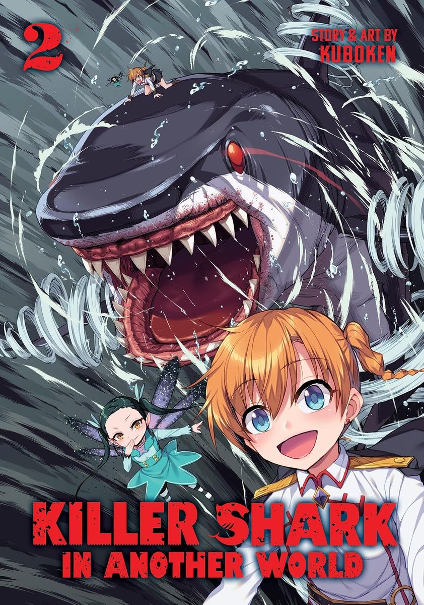 MangaAlerts's tweet photo. 🎉Follower Friday Giveaway🎉 

Hopefully this giveaway makes a splash into your timeline because this week im giving away Killer Shark in Another World Vols 1-4!

🦈To enter: Follow, Like, &amp; RT and comment anything shark related 
🦈 Open to Everyone🌎
🦈Ends July 31st, 2026📆 https://t.co/V9nAuUMLya