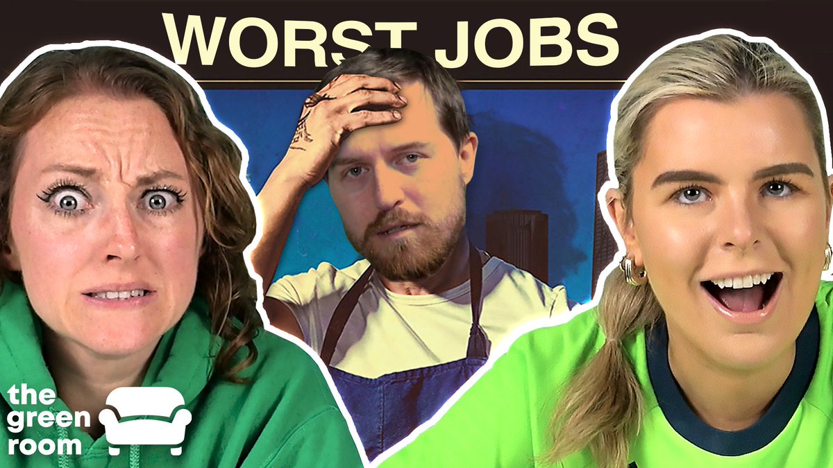 TheTryChannel's tweet photo. Episode 15 of The Green Room is LIVE! Join us as we chat to @Clisare and @taranosullivan and share stories from some of our worst gigs/jobs.

The Green Room Episode 15: https://t.co/D6LoqT3ZmI https://t.co/ngyIDLIVKe
