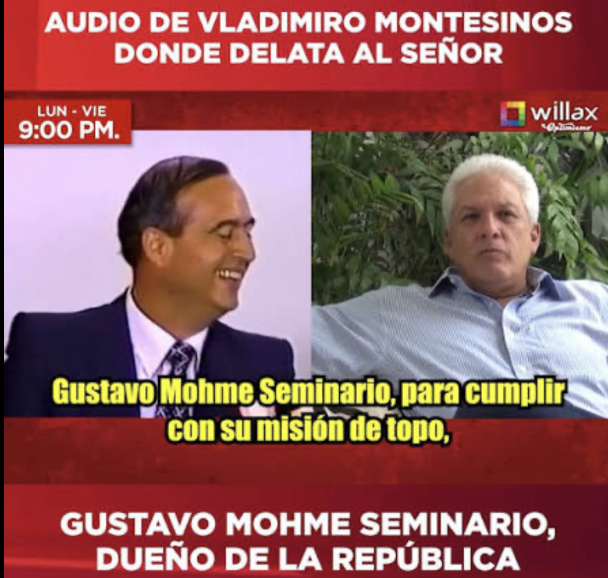 EC01971's tweet photo. @ErnestoCabralM @laencerronaperu Si haces una encuesta de qué vladivideo quieren los peruanos ver sale ganador:  VIDEO DE CHICHO MOHME. https://t.co/gurLvy8G37