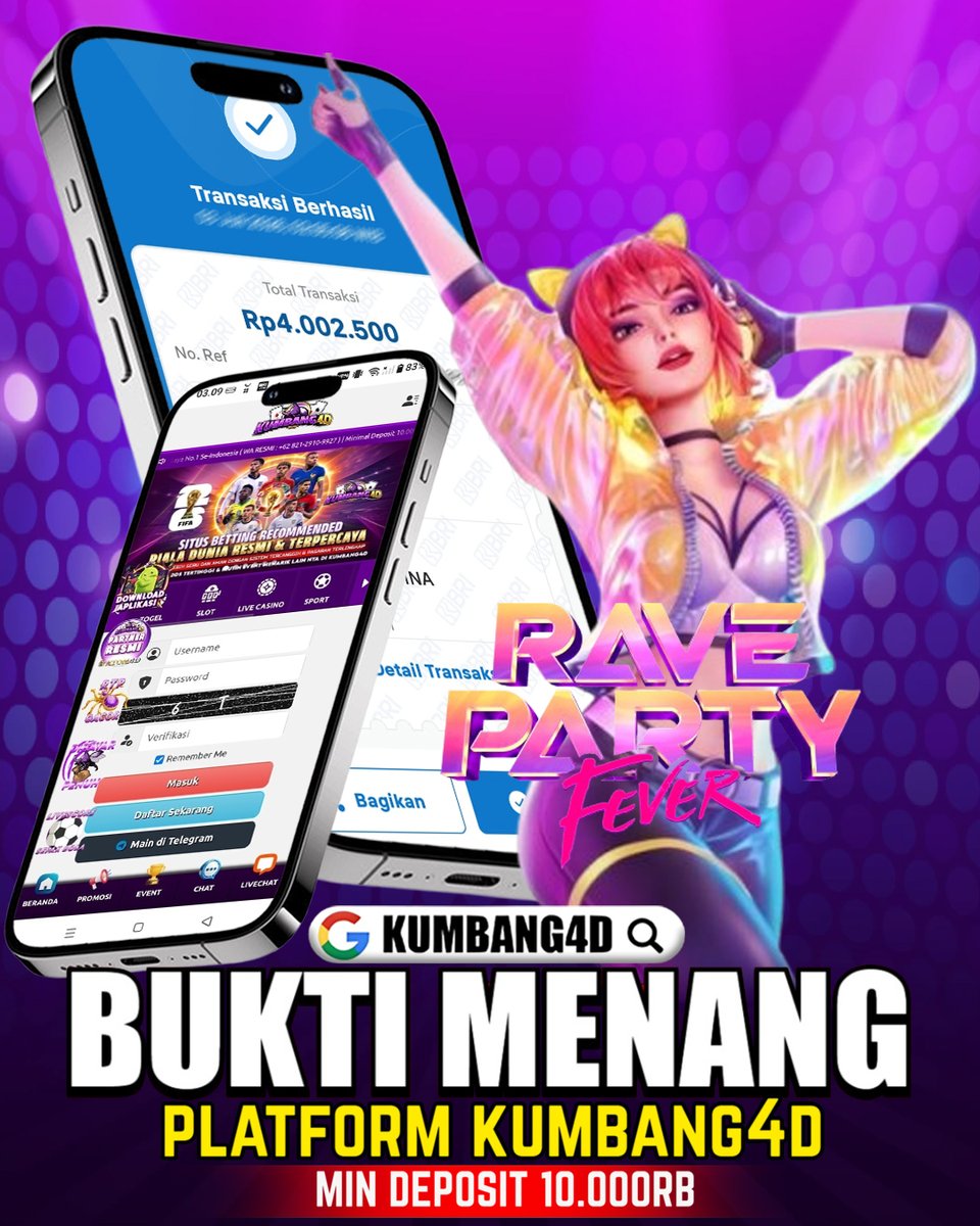 kumbangGacor's tweet photo. KUMBANG4D SITUS ONLINE TERPERCAYA 2026
https://t.co/mg75kQWjuh
✅PROMO TERBARU KUMBANG4D✅
🔥BONUS NEW MEMBER 20%
🔥BONUS DEPOSIT 10%
#kumbang4d #kumbang4dlogin #kumbang4dsport #VirgendeFátima #virałpost #virushka #BitcoinHalving #Bitkoin #dummypiece_stalinbro https://t.co/P6itMYTiJD