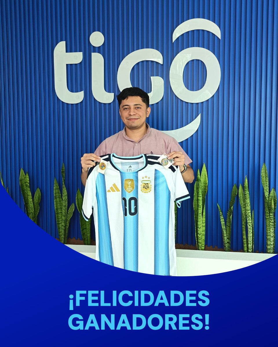 Tigo_Nicaragua's tweet photo. 🏆👕Felicidades a los ganadores de la camiseta de su jugador preferido y pines mundialistas 🇵🇹🇦🇷
Seguinos para participar en las próximas dinámicas🤩 ¡El próximo ganador podrías ser vos!
#TeamTigo #SoloConTigo https://t.co/FKVTWWLHM9