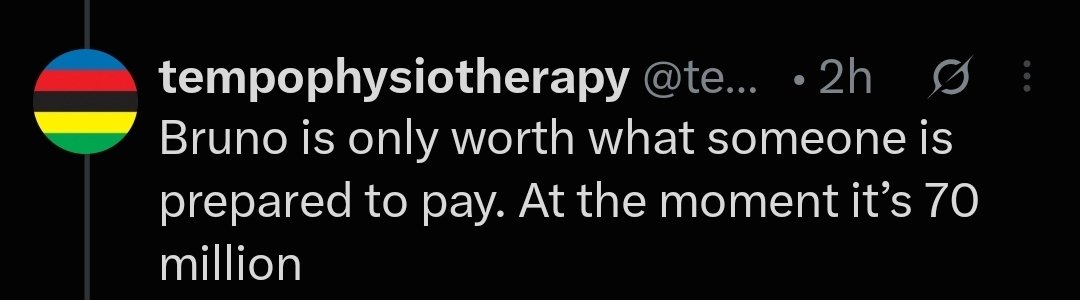 MagPatYankBull's tweet photo. @tempophysio @NostalgicNUFC @v_concordia_c @PStu79 Your physiotherapy is only worth what someone is prepared to pay.
I'm offering a pound, At the moment your skill, you trained for is worth £1 a day.
So do it for that price. https://t.co/h3dObr2IlG