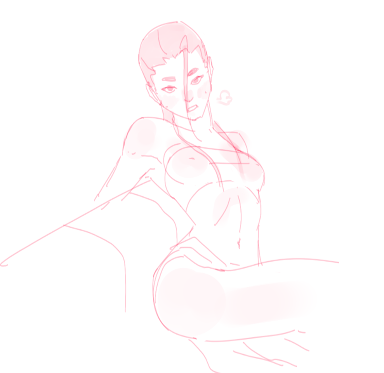 shage_rg's tweet photo. slight nsfw gesture practice with one of my OCs https://t.co/UOIyDEf9T0