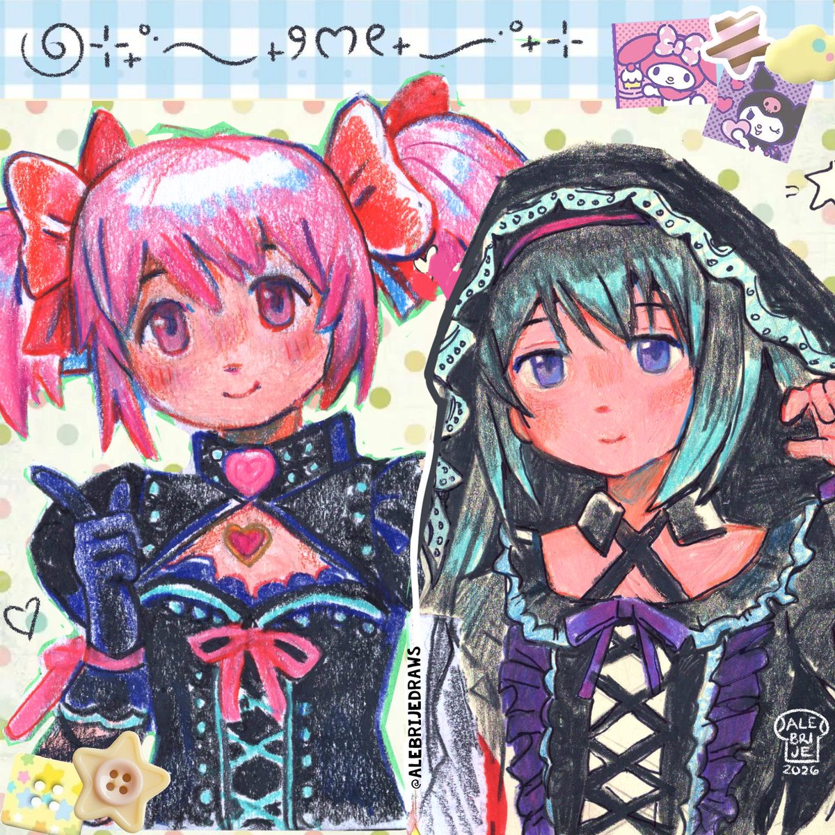 Alebrijedraws's tweet photo. My girls ᨳ𐔌՞҂ ˕ ֊՞𐦯ᜊ
#madokamagica #homuraakemi https://t.co/12O8xxz6oj