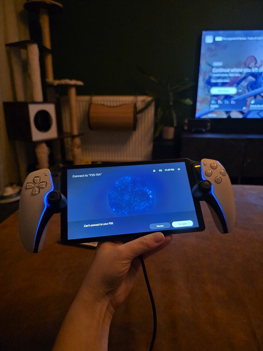 its_misosoup's tweet photo. If you own a PS Portal it becomes completely useless during a PSN outage 🤷🏻‍♀️. https://t.co/YgQXDBTLNS