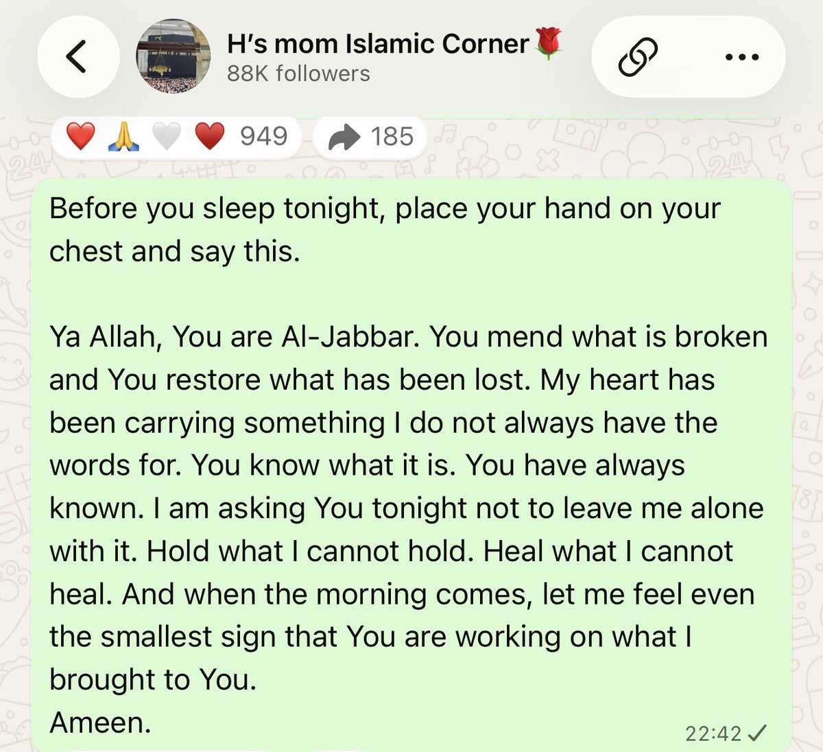 aiishadahir's tweet photo. Before you sleep tonight… https://t.co/XeLfCp9KpT