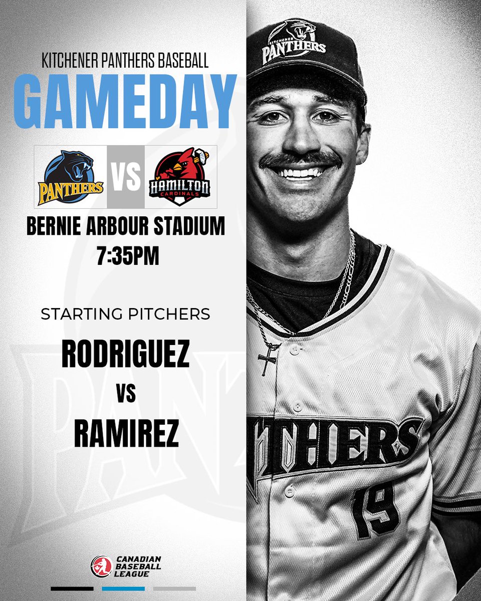 cbl_panthers's tweet photo. HAMMER TIME π¨
π: @hamiltoncardinals
π: Bernie Arbour Stadium
βΎοΈ: 7:35pm
πΊ: CBL TV App
#Panthers #CBL #HuntIsOn https://t.co/qlJCbnq3hE