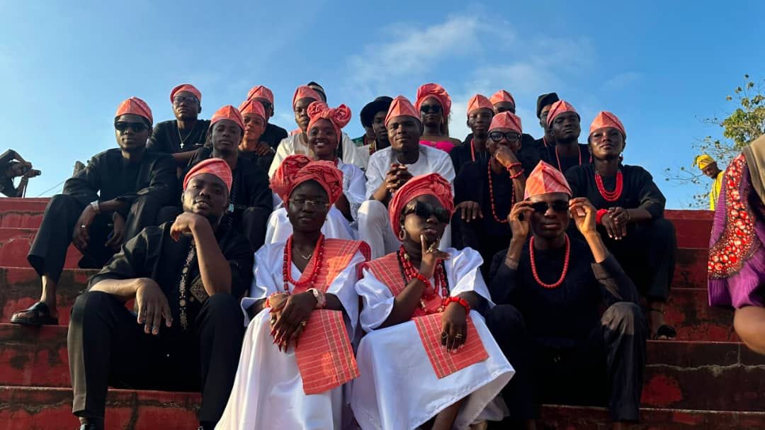 NapmasFuta's tweet photo. *Inspired by the elegance of Ojúdé Ọba, our Final Year Brethren celebrated tradition with confidence, class, and unforgettable style.* 
Happy Ojúdé FBY! 👑✨
#NAPMAS 
#Ojude Oba
# FBY 
#NAPMAS
#CLASS 25 https://t.co/4gpYLtUUPa
