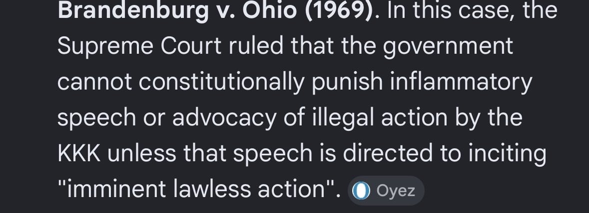 AirborneOps's tweet photo. Appeal, there’s no such thing as a Crime/Punishment for Hate Speech, Period! Supreme Court already ruled on this with the KKK! In this case, There is no crime when another Person hurts someone else’s feelings regardless of the Words. This is actually a Civil Rights Violation by the State!