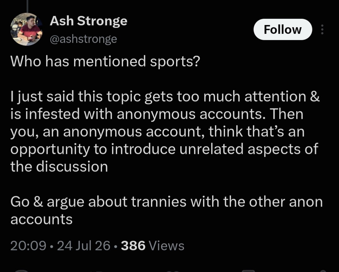 catyochan's tweet photo. Féile an Phobail need to distance themselves from accounts like this balloon. Nobody using the term 'trannies' is an ally of trans people or @FeileBelfast
Being irritated by this 'issue' is not the same as solidarity with a community that need our vocal support https://t.co/XkGsPOesnT