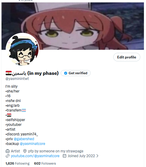 yasminintwt's tweet photo. AAAHHHHH THANK YOU GUYS FOR 600!!!🥹🥹🥹🥹 https://t.co/nWvUKdeACH