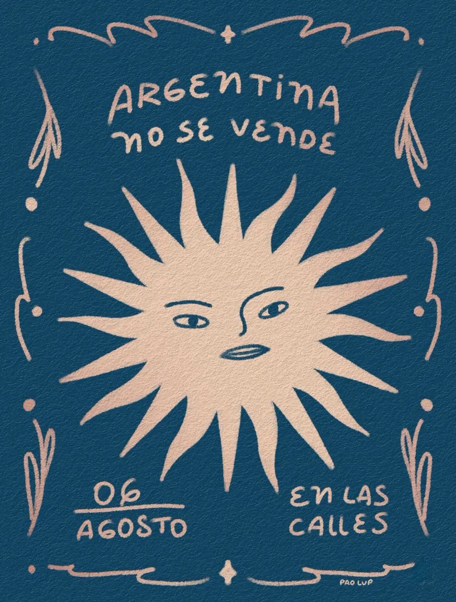 VicVictoV1's tweet photo. El 6 de agosto.
No a la extranjerización de tierras 🇦🇷 https://t.co/g1ilZyuvcH