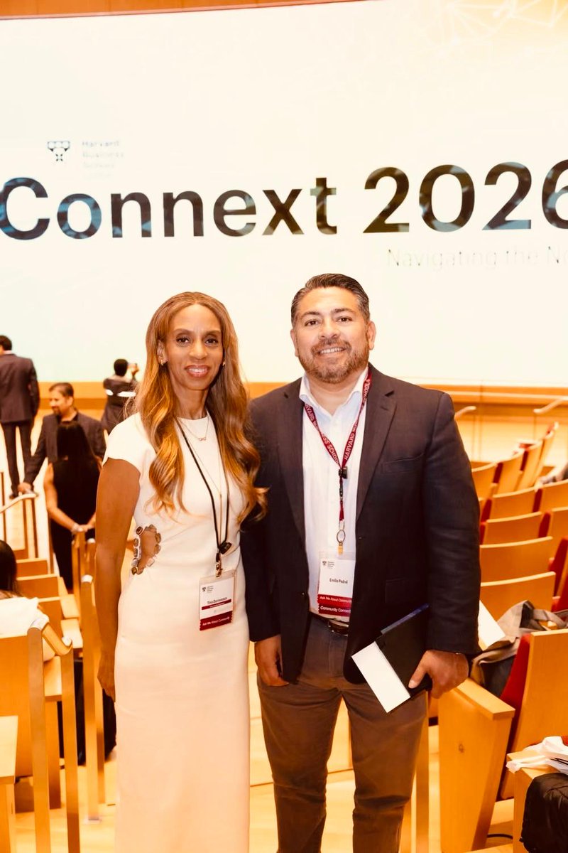 online_HBS's tweet photo. From luxury real estate and advocating for women's leadership to decades of leading global growth strategy, Tina Durisseaux and Emilio Pedral brought different expertise to HBS Online—and discovered a shared purpose in building the Los Angeles Chapter: https://t.co/nj9viNZrcU https://t.co/6i1gV3rSa6