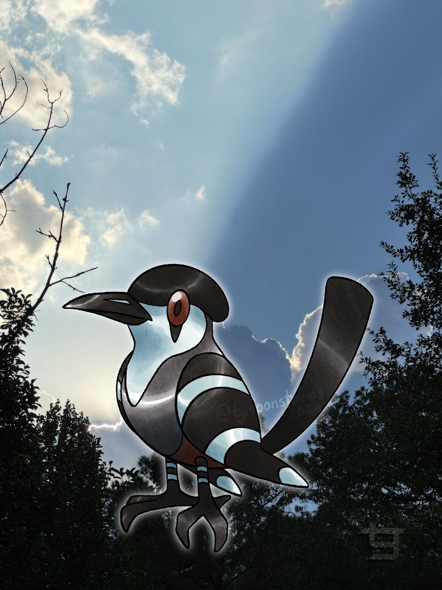 tjmoonstudios's tweet photo. Here’s a mockingbird Fakemon for my region based off of the southeastern US. #fakemon #fakepokemon https://t.co/TZmo1TThxW