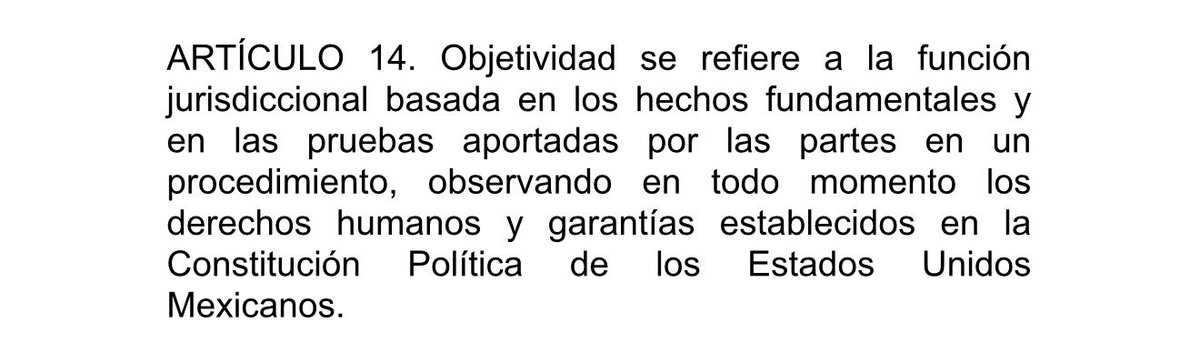 ABDLDAGC10's tweet photo. @DonPorfifirio @ArelyReyesT se le olvidaron los principios y valores rectores del Tribunal que encabeza. Que le exigen INTEGRIDAD aún en su conducta desplegada fuera de la función pública. Aquí para que se los aprenda. https://t.co/g43KJftDE9