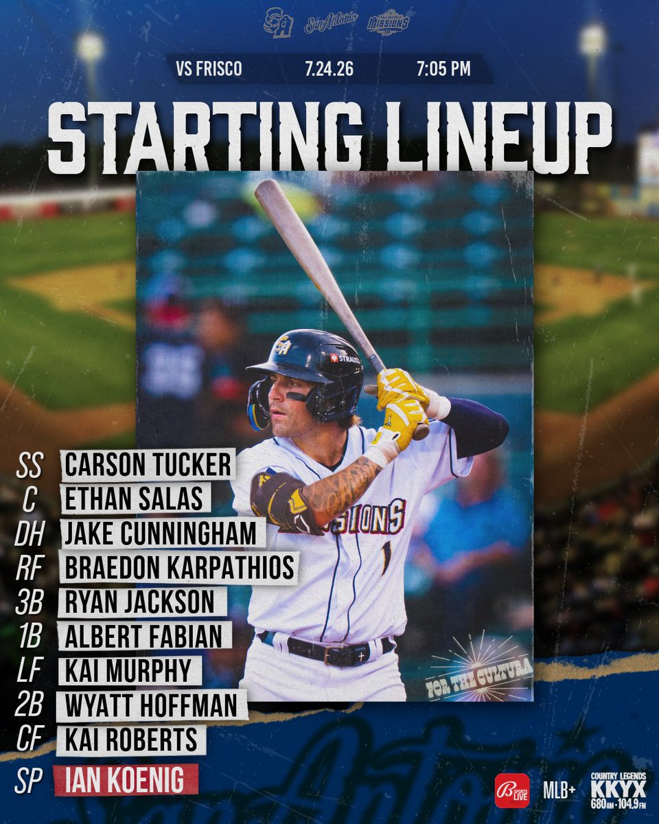 missionsmilb's tweet photo. Friday night crew for the Missions 🔒

🎟️: https://t.co/OimZ7MFZVU https://t.co/q2cKNPkWSs