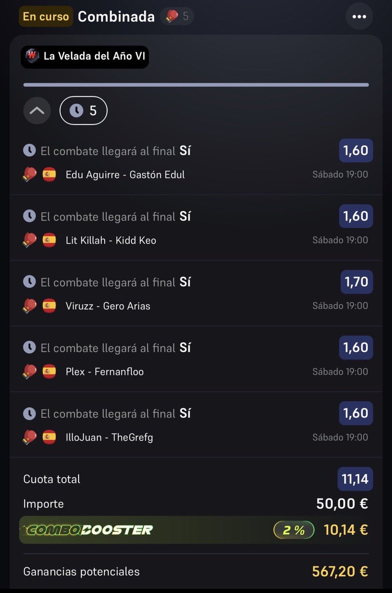 BRAYANTIPSS's tweet photo. MIS DOS COMBINADAS PARA LA VELADA🥊

Decidme qué tal ven las combi🤪🤯

Atentos, no me dedico a meter mi dinero en este tipo de eventos, pero no está de más probar por la diversión💸

Me dedico realmente a ganar dinero en mi canal gratuito y ayudar a los demás a conseguir un dinero extra a largo plazo, sin venderle la moto a nadie👨🏽‍💻

ASÍ QUE SI QUIERES VER REALMENTE MIS PRONÓSTICOS DE VERDAD TE LOS DEJO EN EL PRIMER COMENTARIO👇