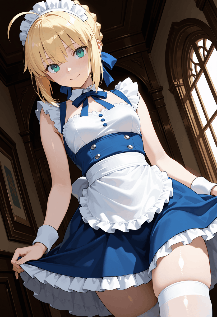 kWejmJBpyT15599's tweet photo. ＃FGO　＃AIイラスト　＃セイバー
セイバーメイドさん
saber, artoria pendragon https://t.co/ApGeeCgqx7