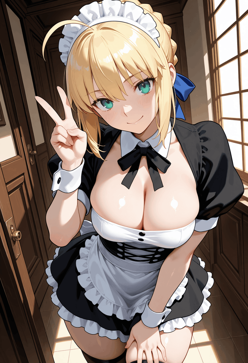 kWejmJBpyT15599's tweet photo. ＃FGO　＃AIイラスト　＃セイバー
セイバーメイドさん
saber, artoria pendragon https://t.co/ApGeeCgqx7